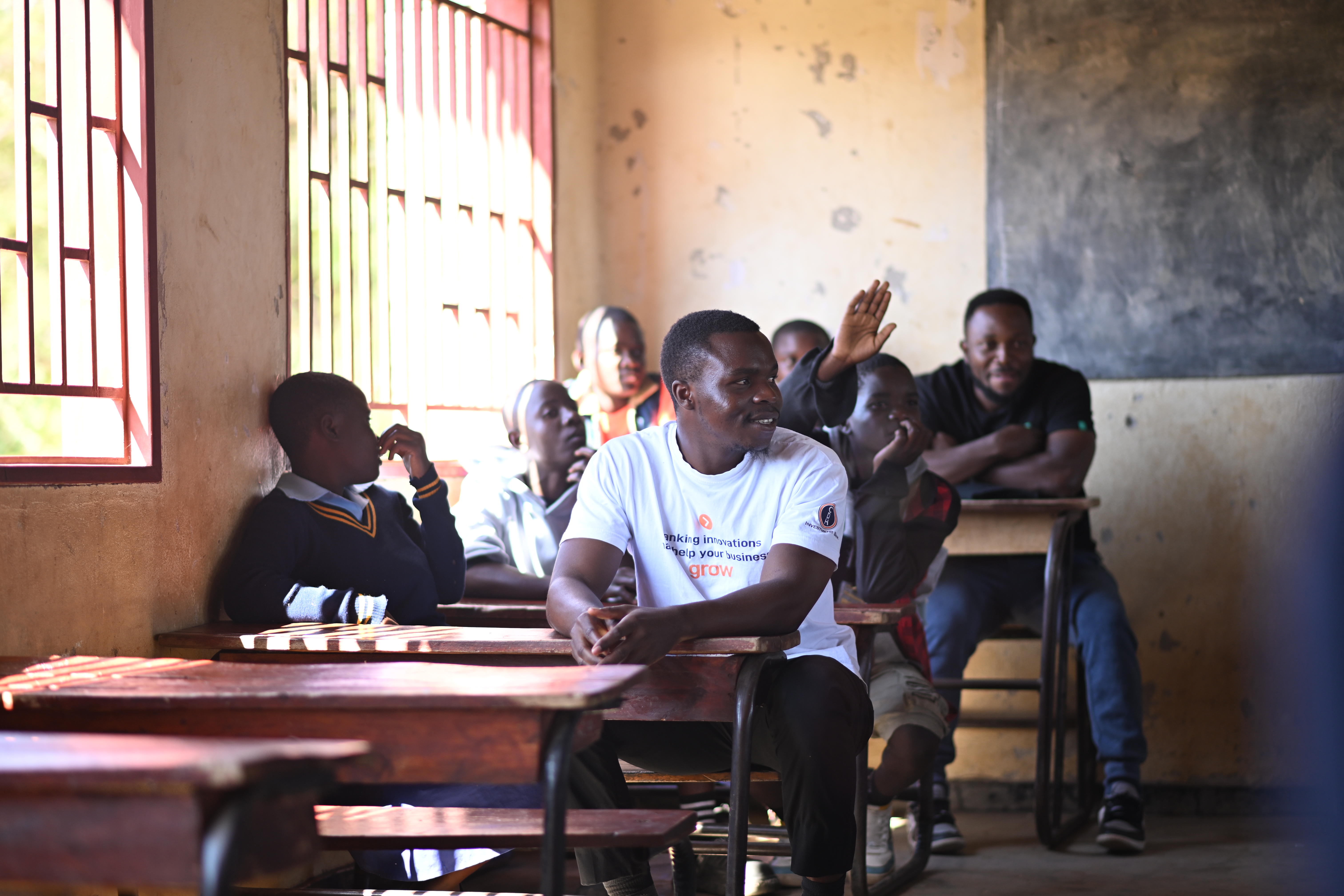 Children in a classroom in Malawi